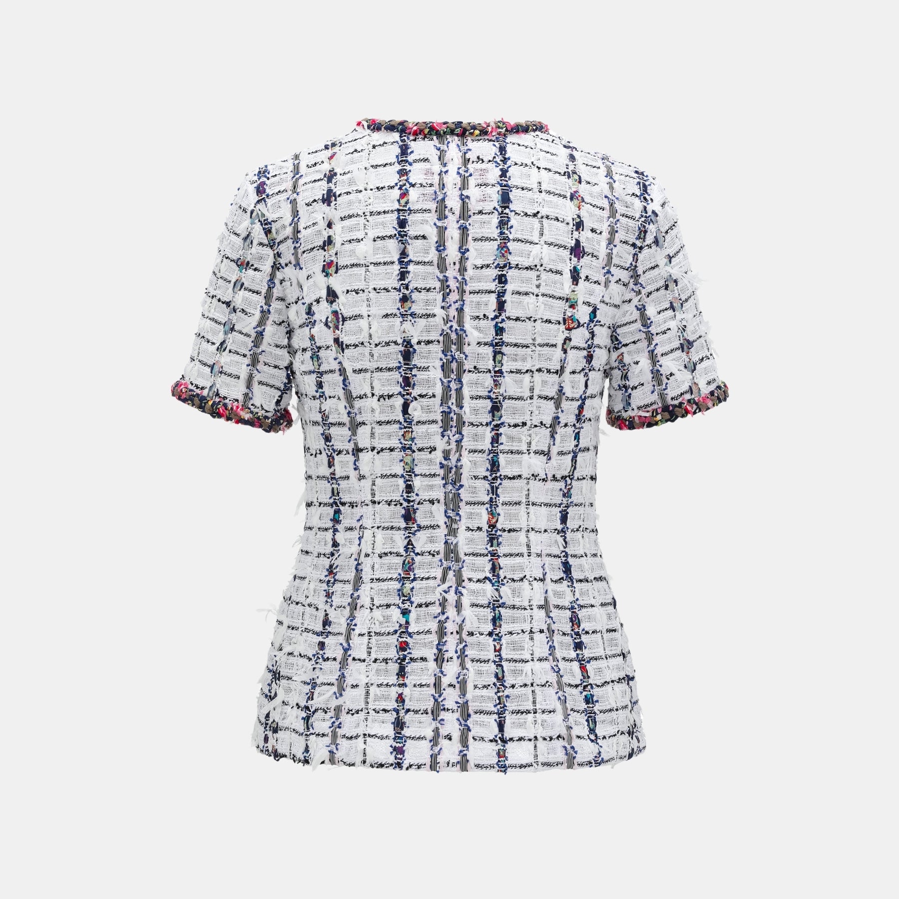 "Chelsea Citywalk." 法國夏日輕薄花呢立體剪裁外套—Paris Mosaic巴黎織語