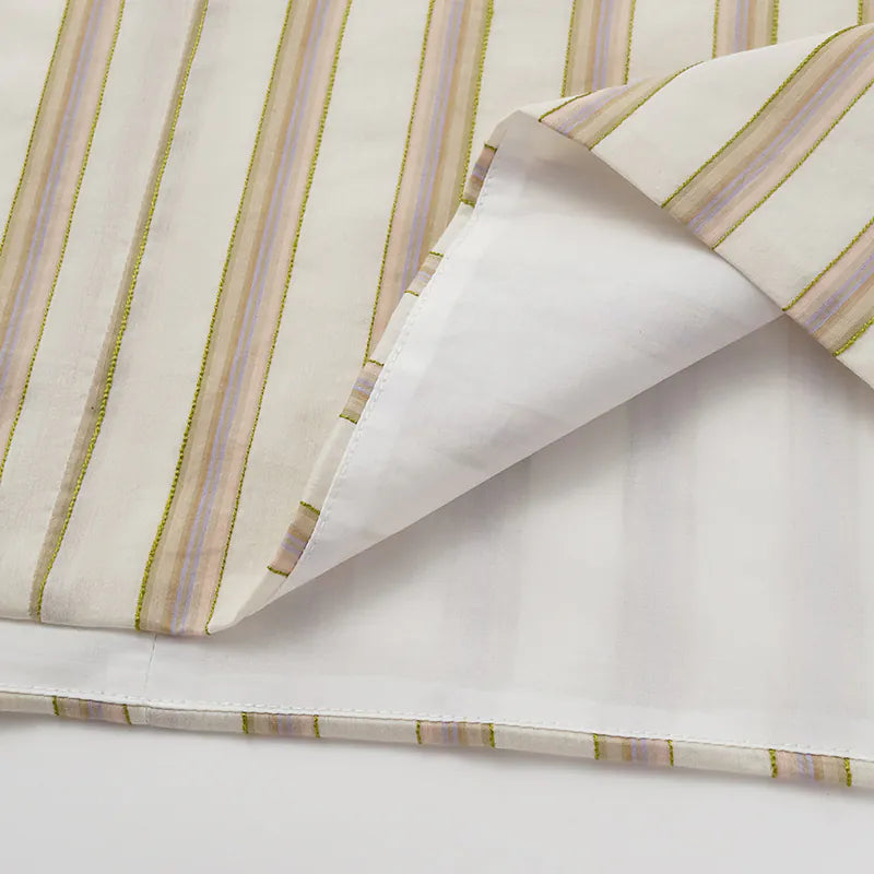 "Westminster Weekdays" 義大利立體刺繡工藝面料Oversized襯衫