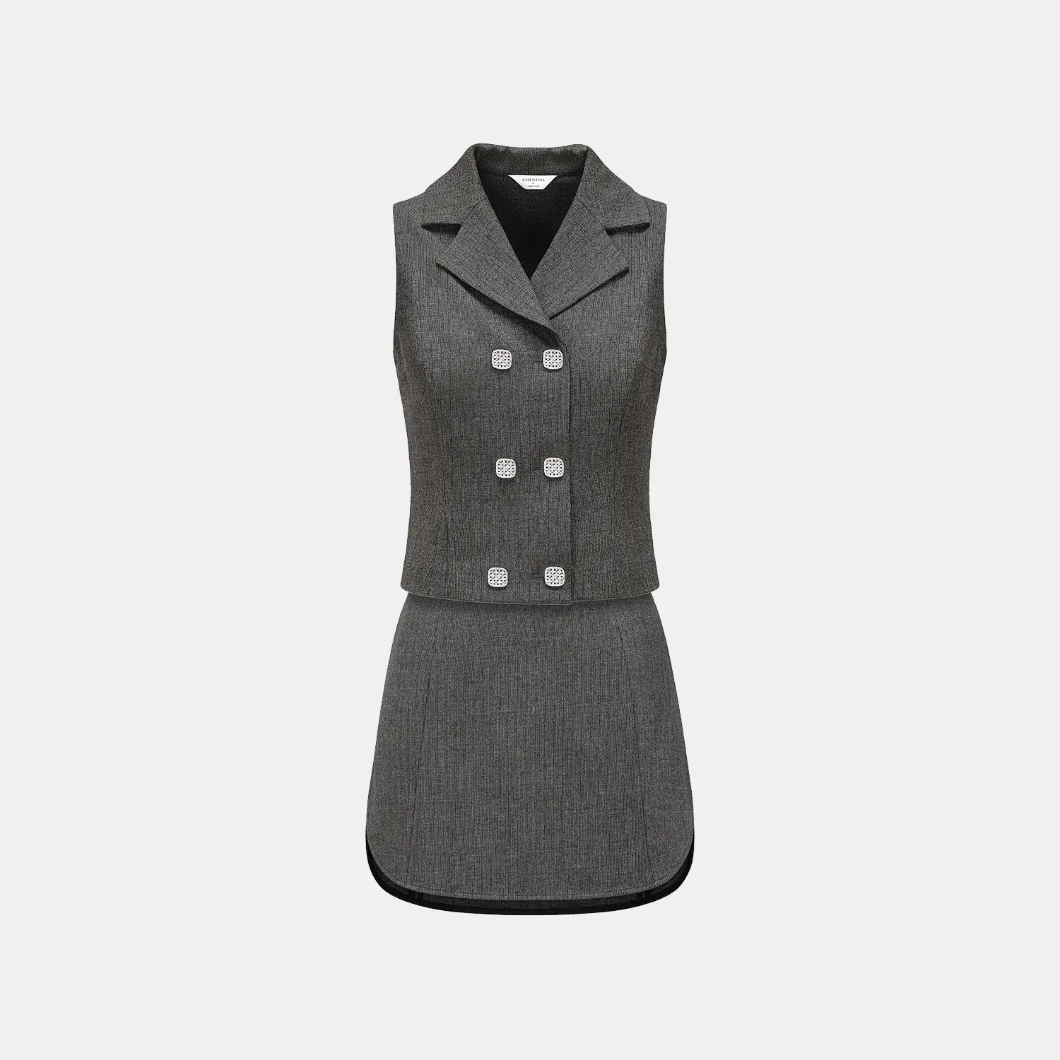 “Essential Golf Collection” 科技面料休閒無袖運動上衣— 黑