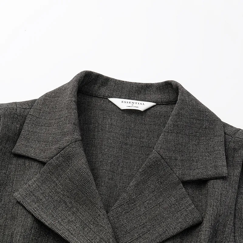 “Essential Golf Collection” 科技面料休閒無袖運動上衣— 黑