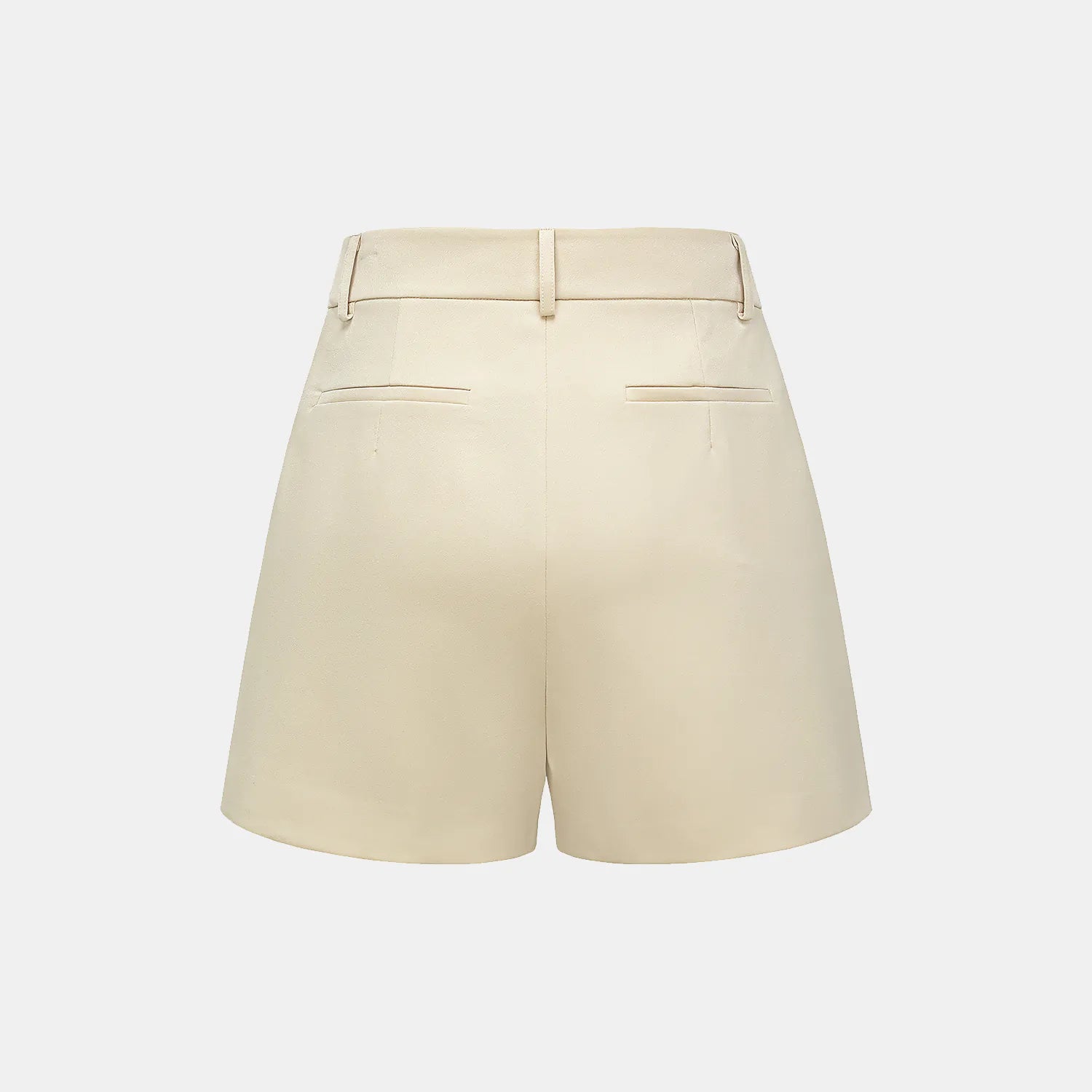 "Speak Sleek." 醋酸短褲—Champagne