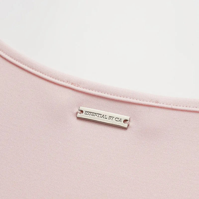 “精緻日常” 超柔莫代爾背心/直腿褲套裝— 櫻花粉