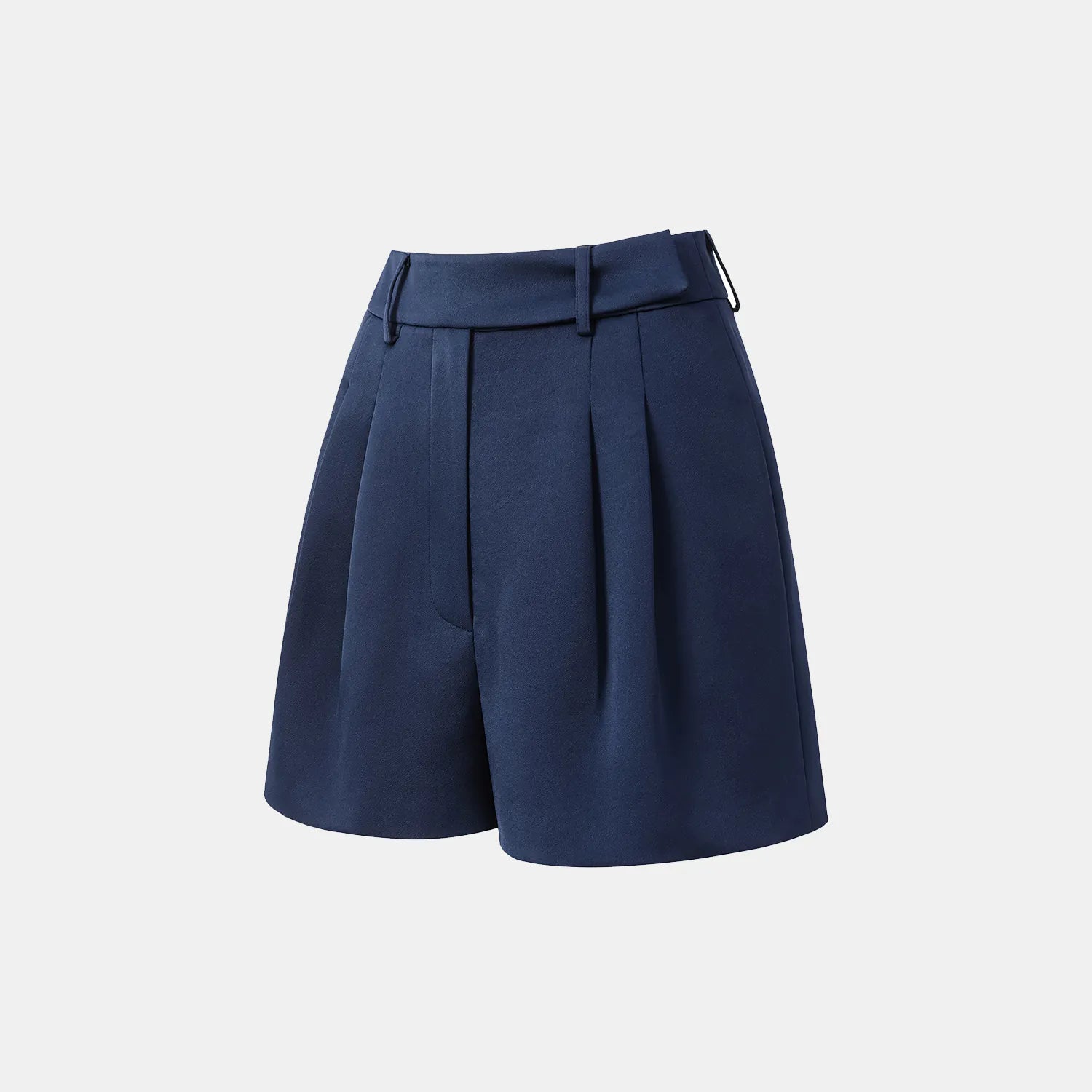 "Speak Sleek." 醋酸短褲—Indigo