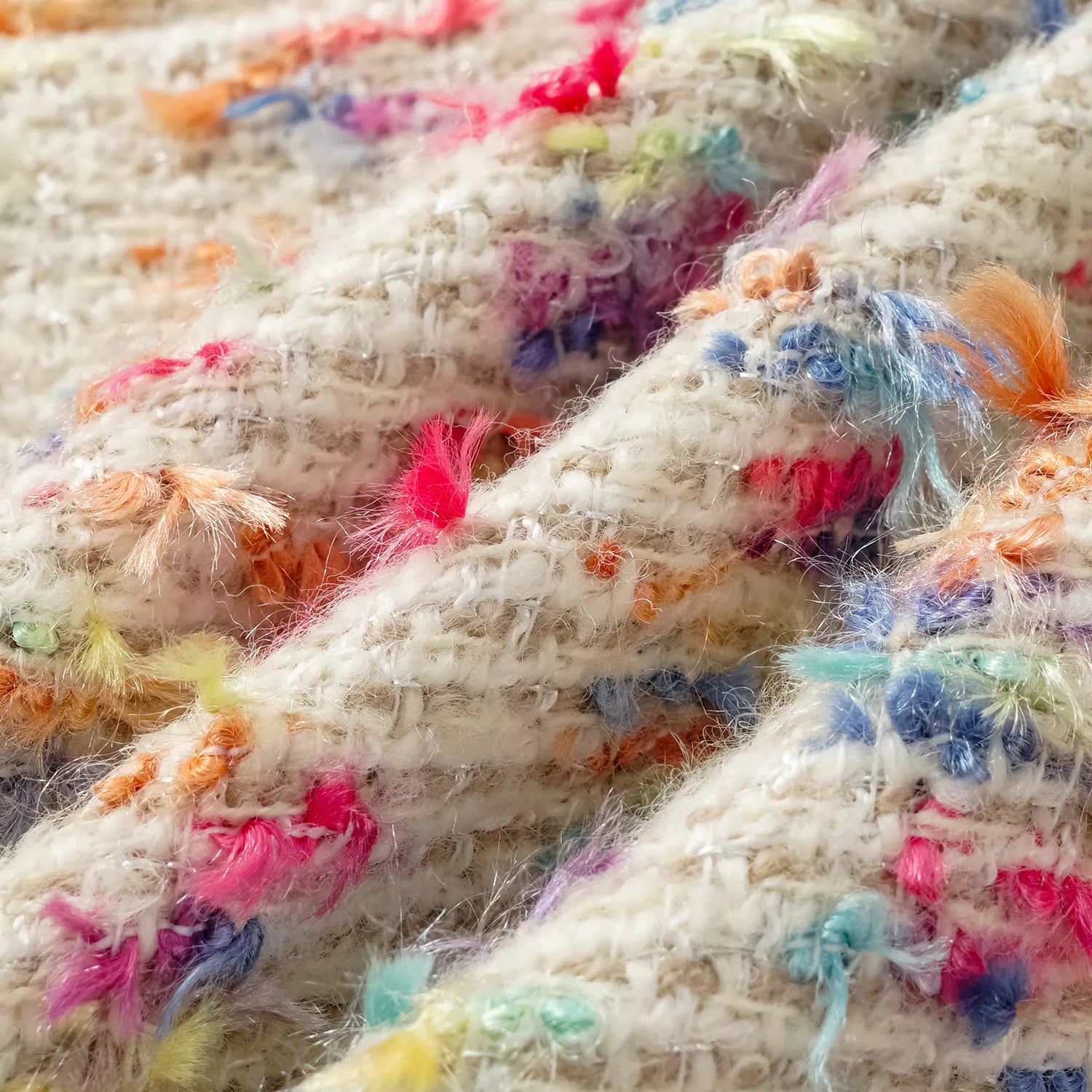 “Tokyo Hours” 花呢休閒大翻領短褲—白多彩