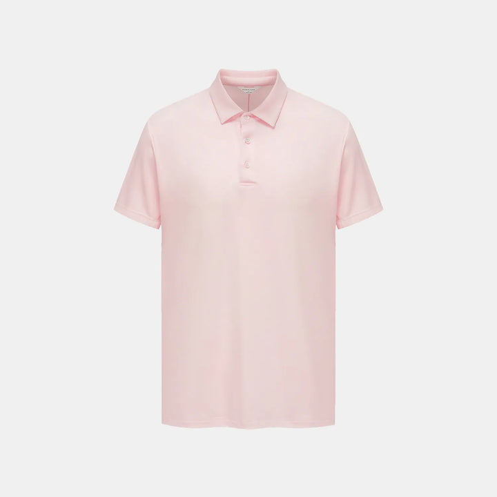 【男士系列】 “精緻日常” 超柔莫代爾POLO衫— 櫻花粉