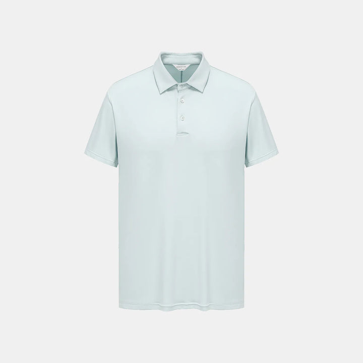 【男士系列】 “精緻日常” 超柔莫代爾POLO衫— 天藍