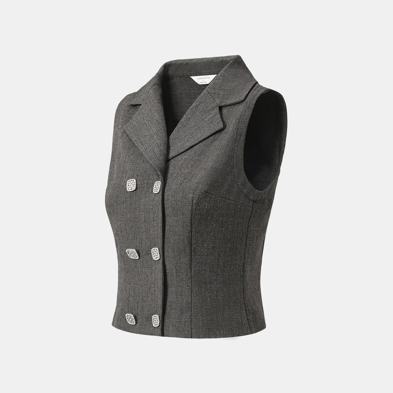 “Essential Golf Collection” 科技面料休閒無袖運動上衣— 黑