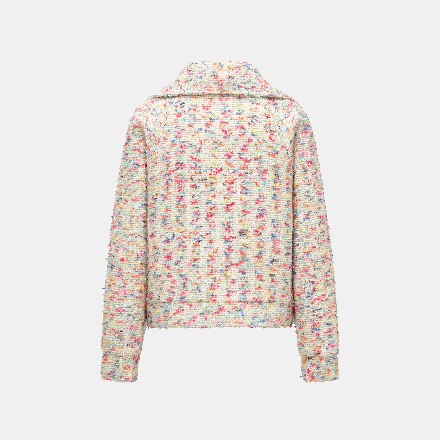 “Tokyo Hours” 花呢休閒大翻領上衣—白多彩