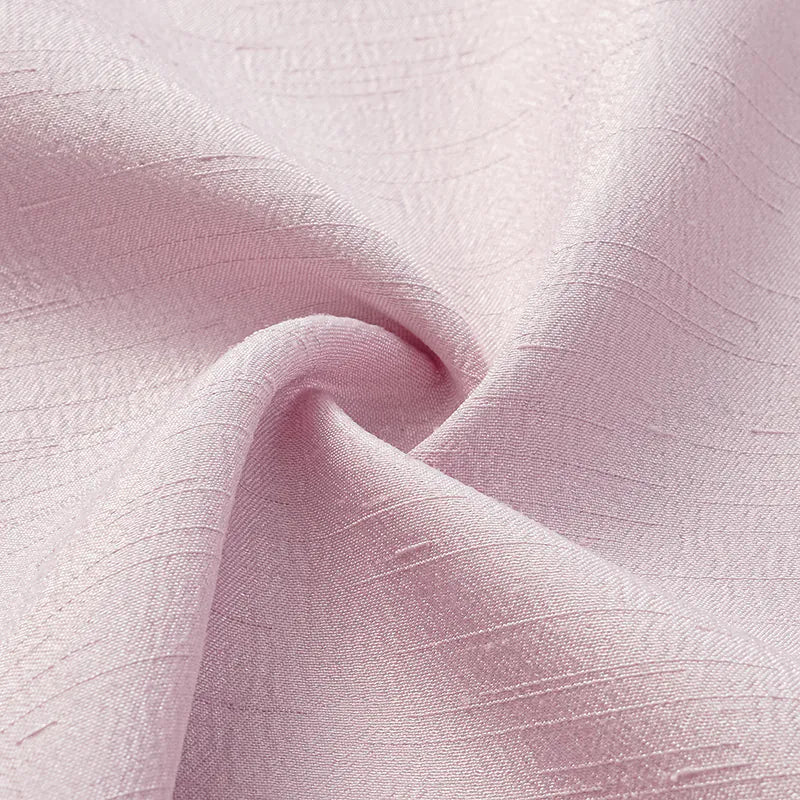 "Sloane Ave glam." Cut-out shirt - Cherry Blossom Pink (matte/satin) 