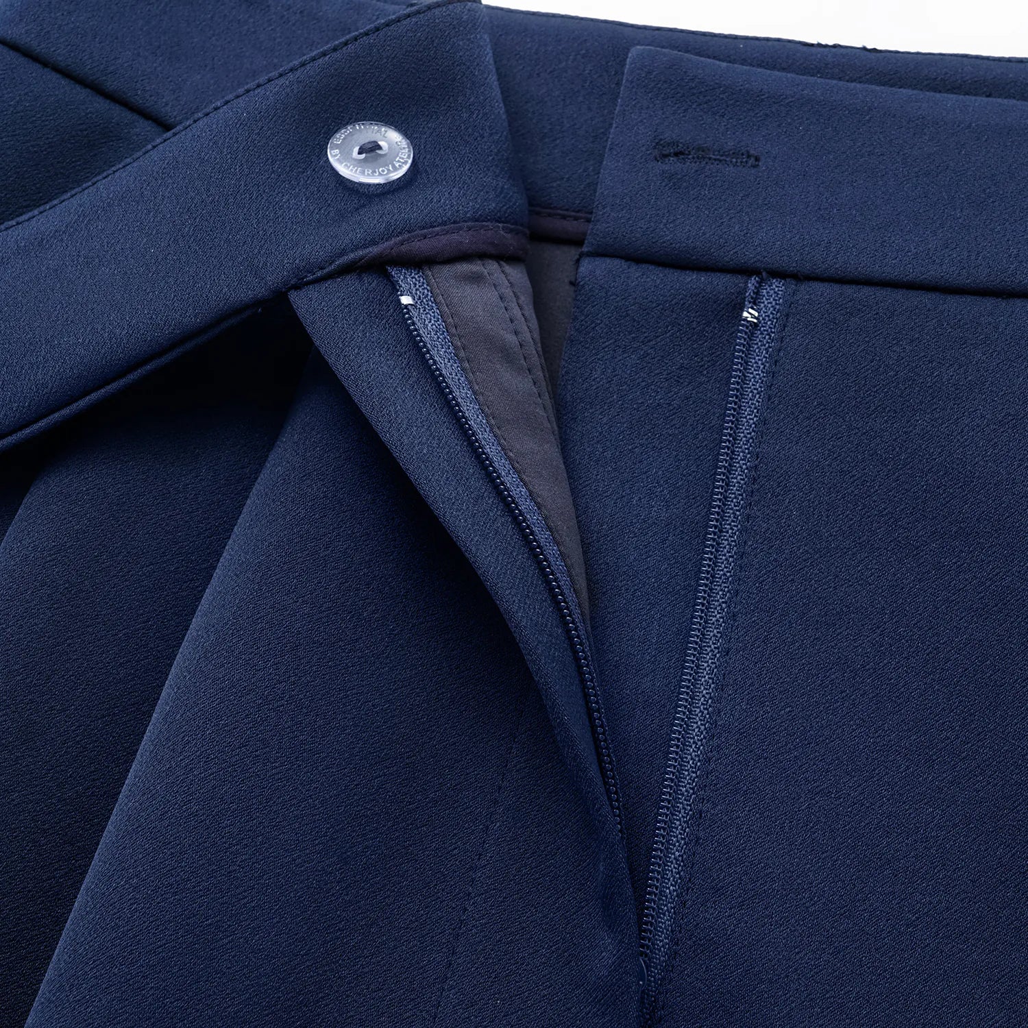 "Speak Sleek." 醋酸短褲—Indigo