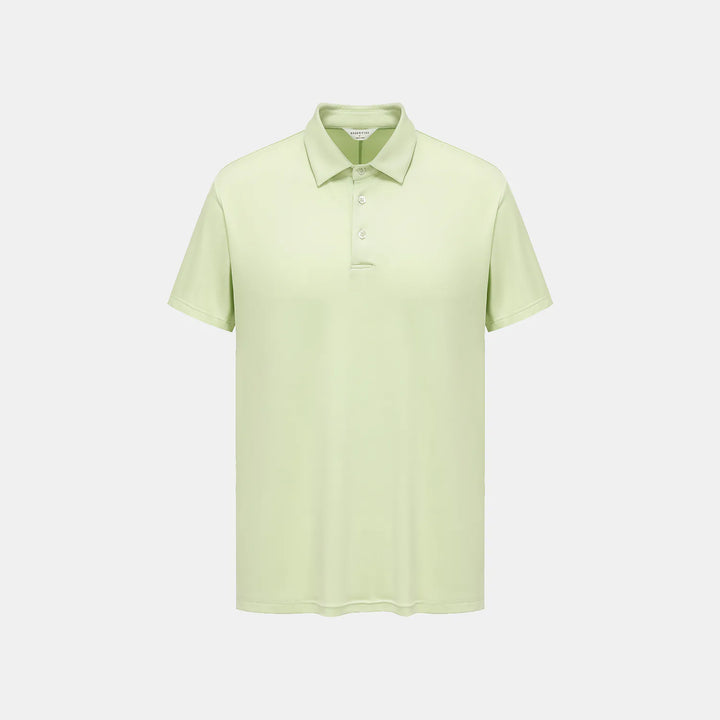 【男士系列】 “精緻日常” 超柔莫代爾POLO衫—淺綠