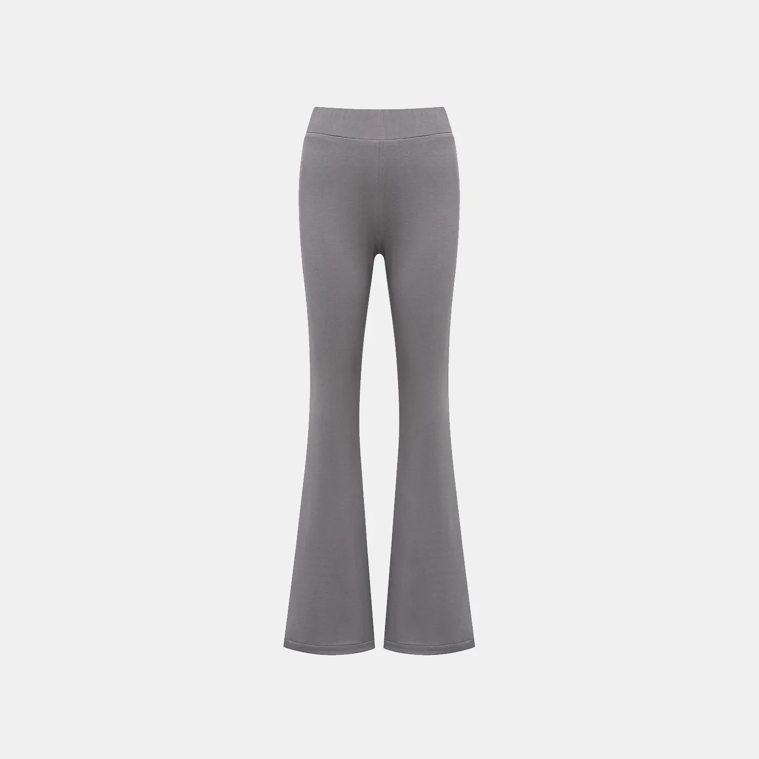 "Exquisite Daily" Ultra Soft Modal Vest/Straight Leg Pants Set - Gray 