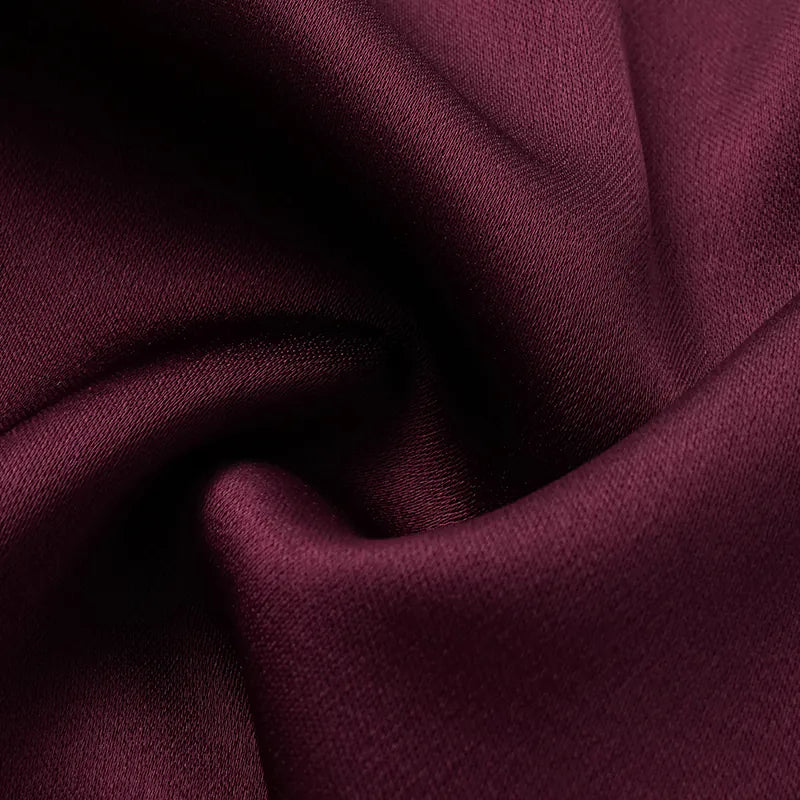 ”The Atelier.” 高級訂製軟馬甲工藝高腰九分褲—紫