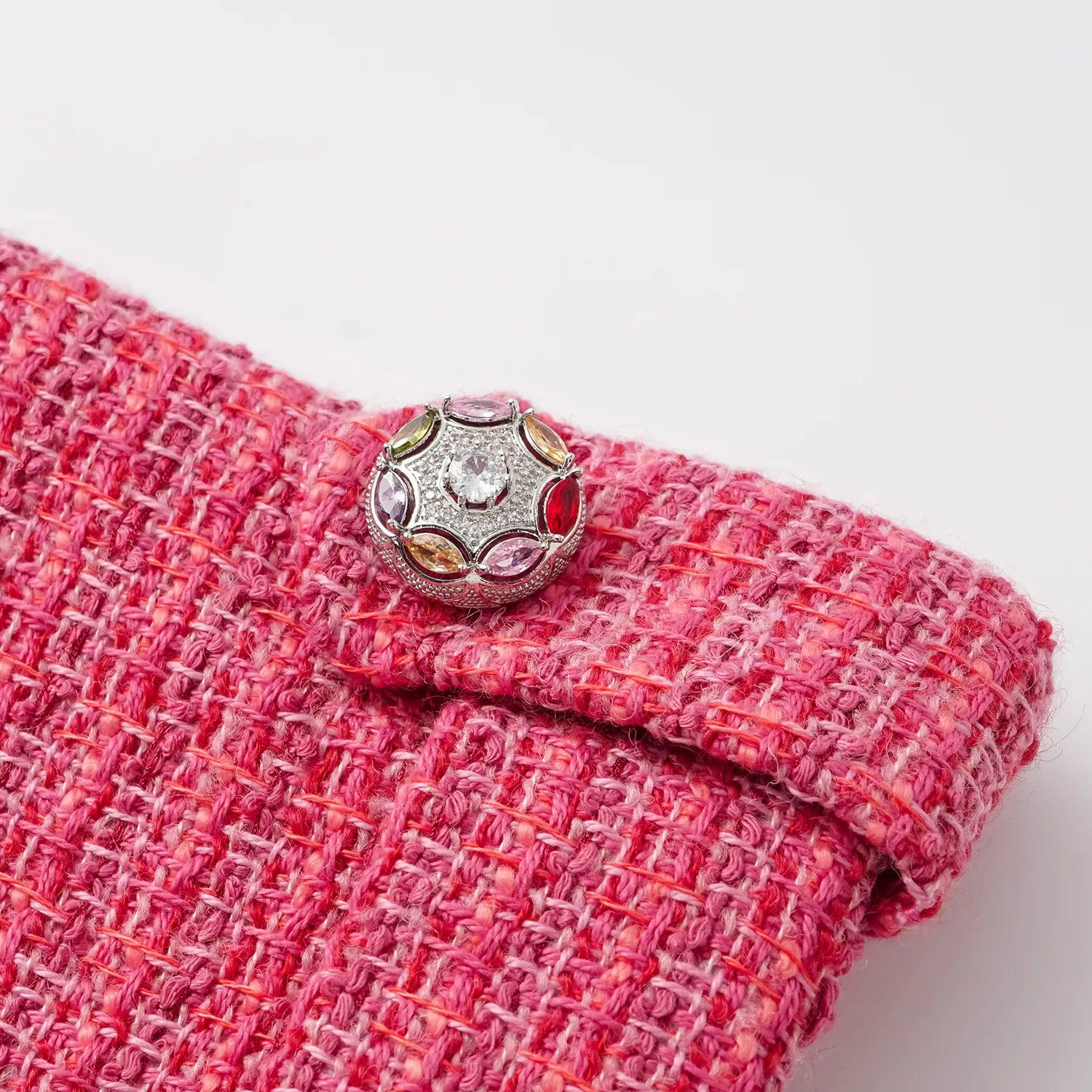 “午後洛杉磯”花呢連身褲—Rasberry Sorbet