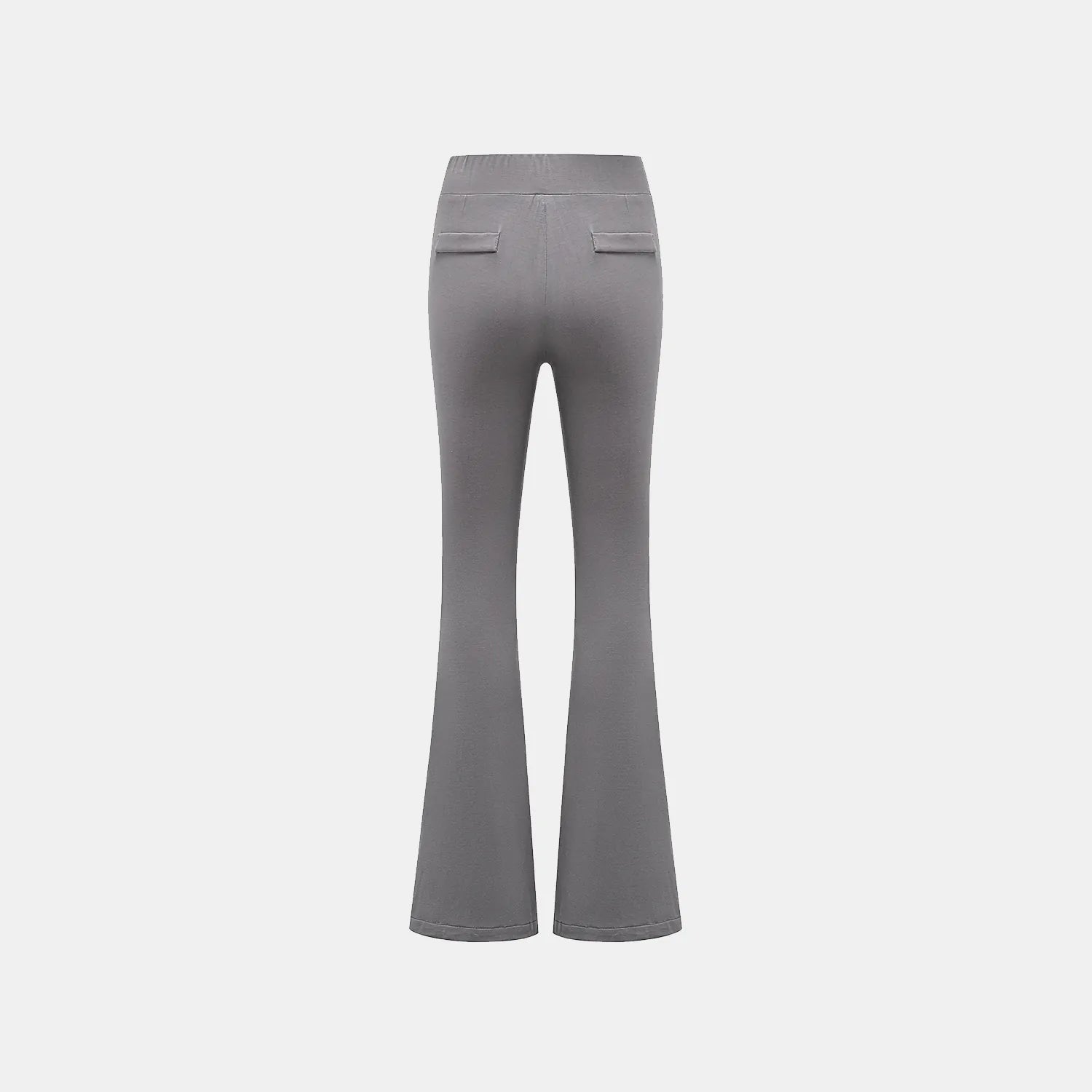 "Exquisite Daily" Ultra Soft Modal Vest/Straight Leg Pants Set - Gray 