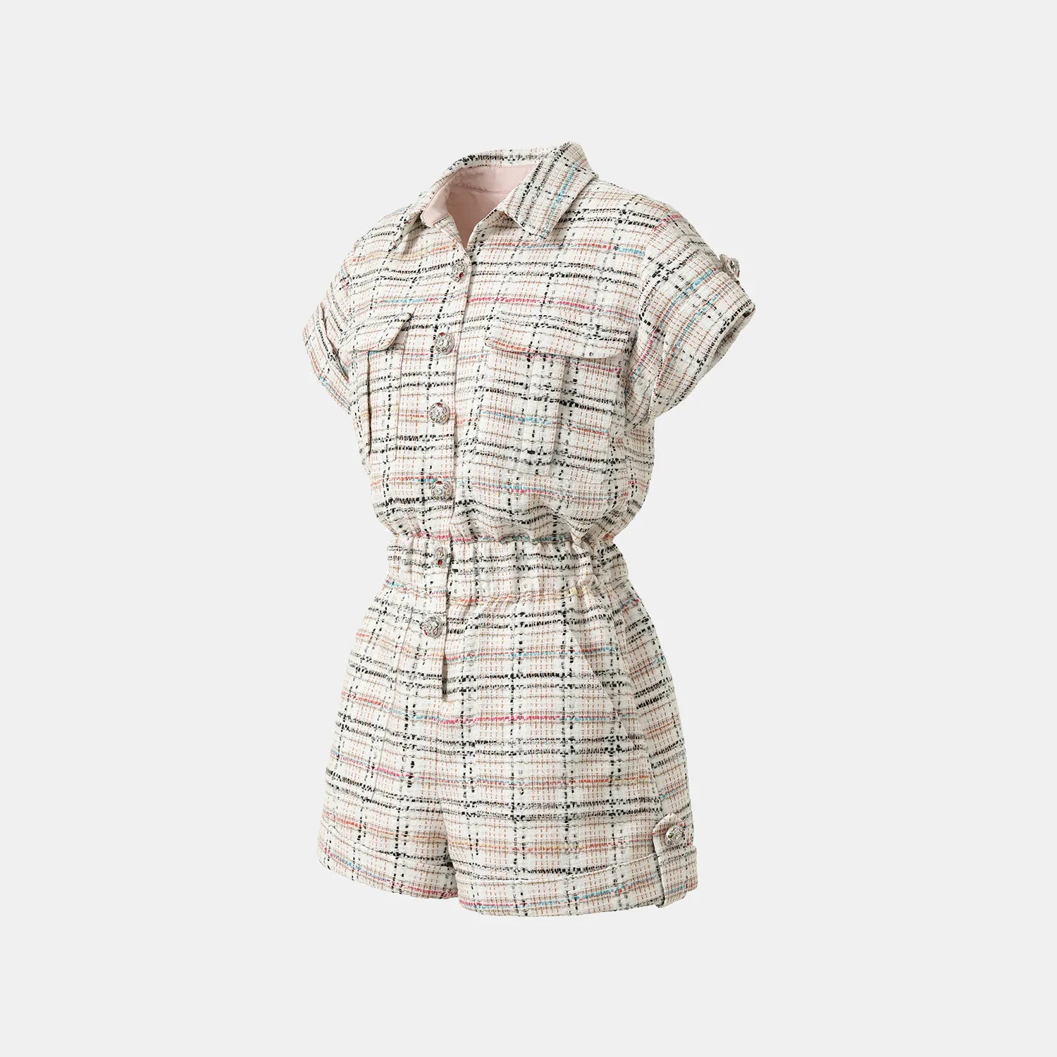 “午後洛杉磯”花呢連身褲—Waffle Party