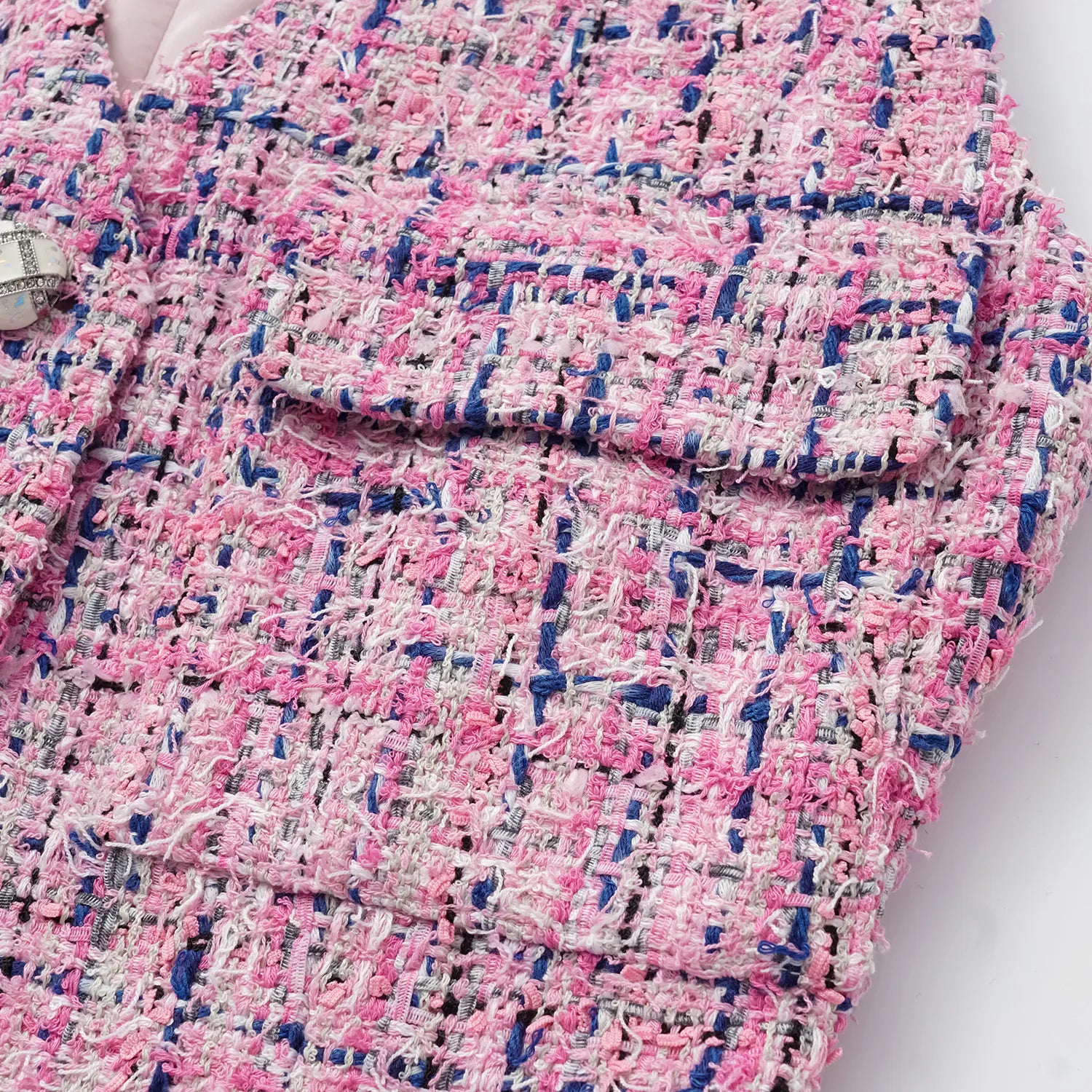 “Brunch at Ritz.” 花呢長款背心洋裝—Berry Sundae