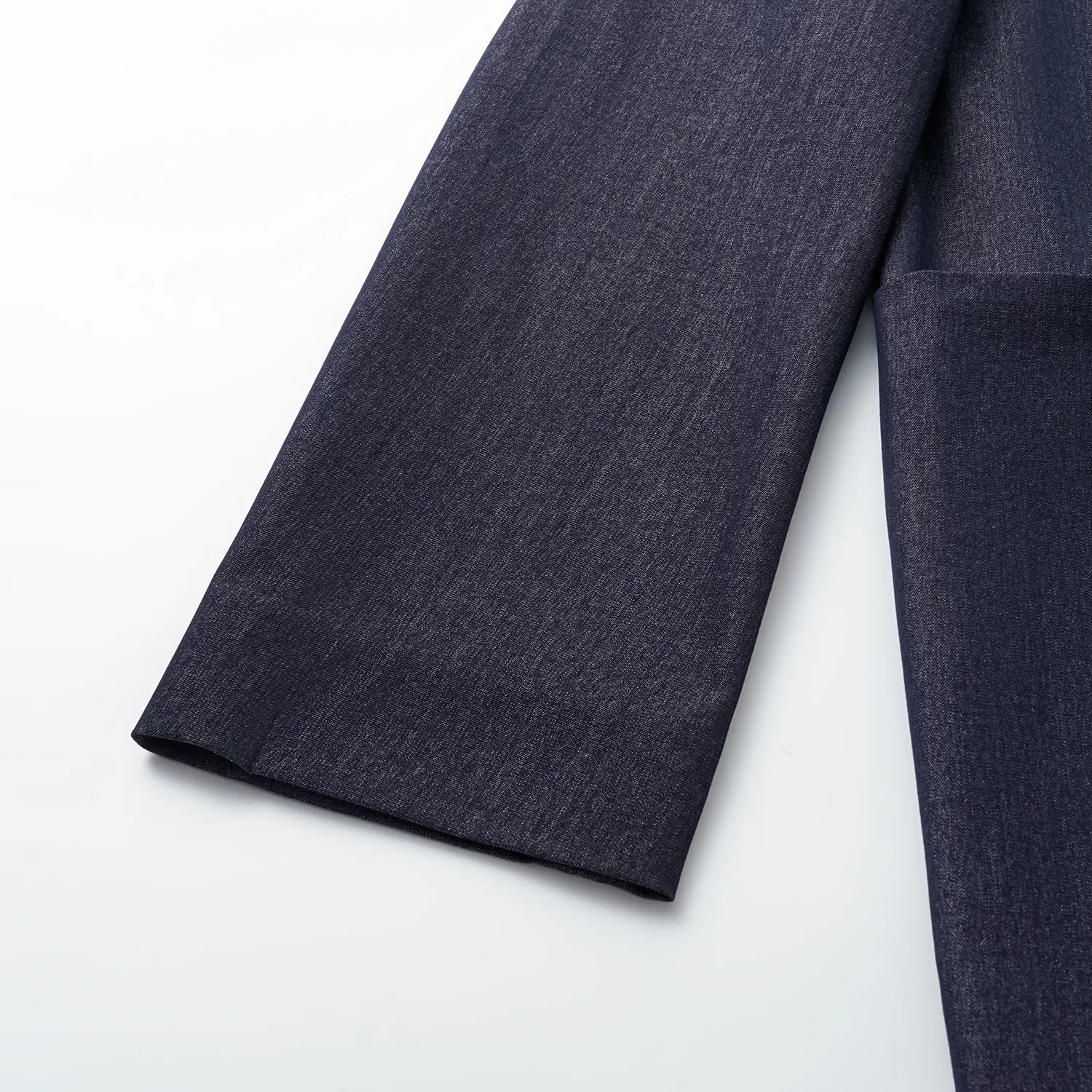 "Speak Sleek." 義大利肌理面料oversized西裝外套—Denim