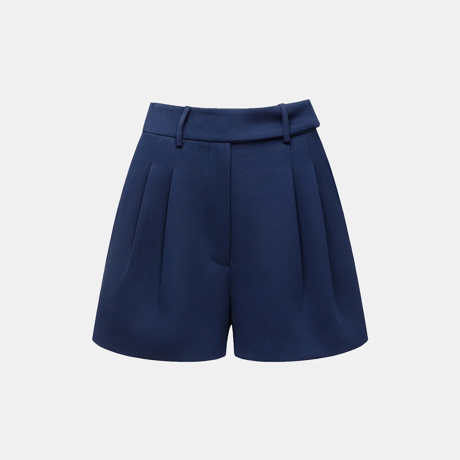 "Speak Sleek." 醋酸短褲—Indigo