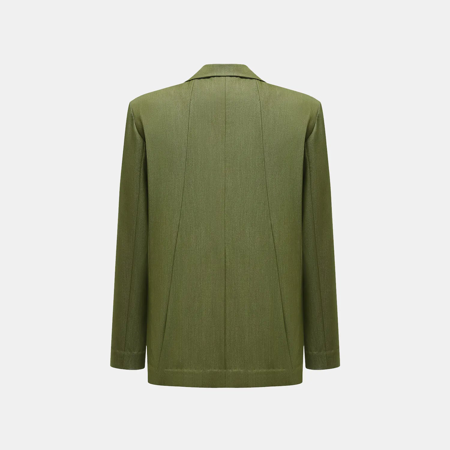 "Speak Sleek." 義大利肌理面料oversized西裝外套—Amber Garden