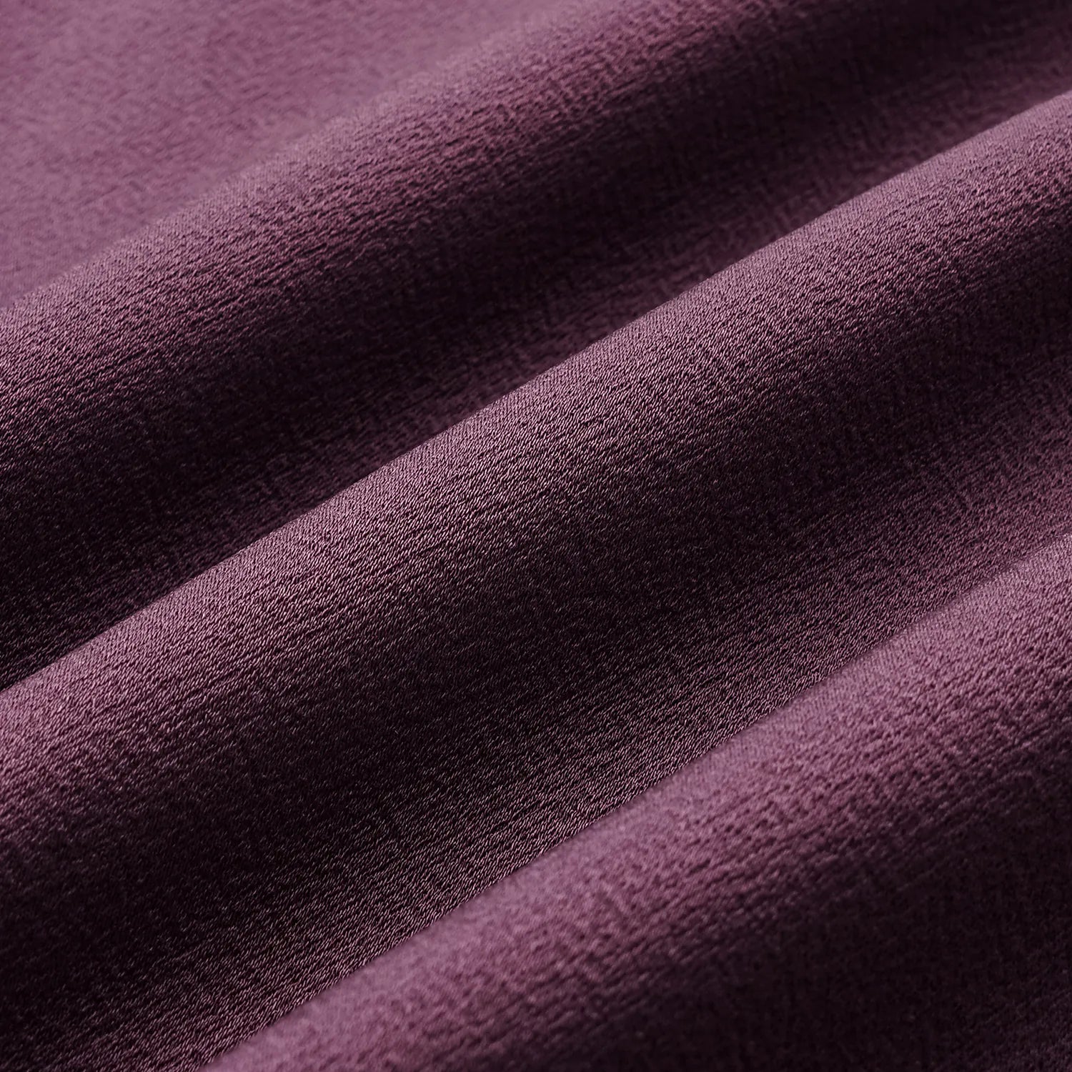 “Easy-go Chic” 重磅醋酸休閑款洋裝—紫