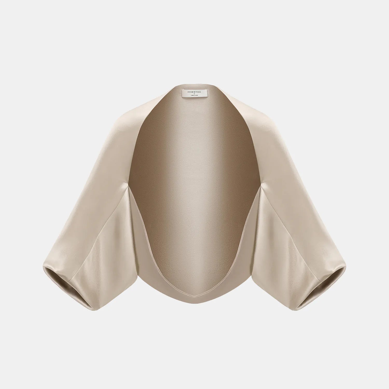 "Summer Diary" Acetate Shawl - Matt Gold 