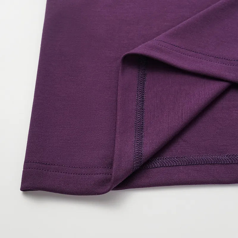 [Men's Series] "Exquisite Daily" Ultra-soft Modal POLO Shirt - Grape Purple 