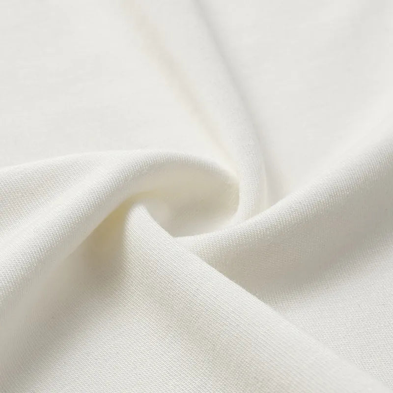 “精緻日常” 超柔莫代爾背心/直腿褲套裝— 白