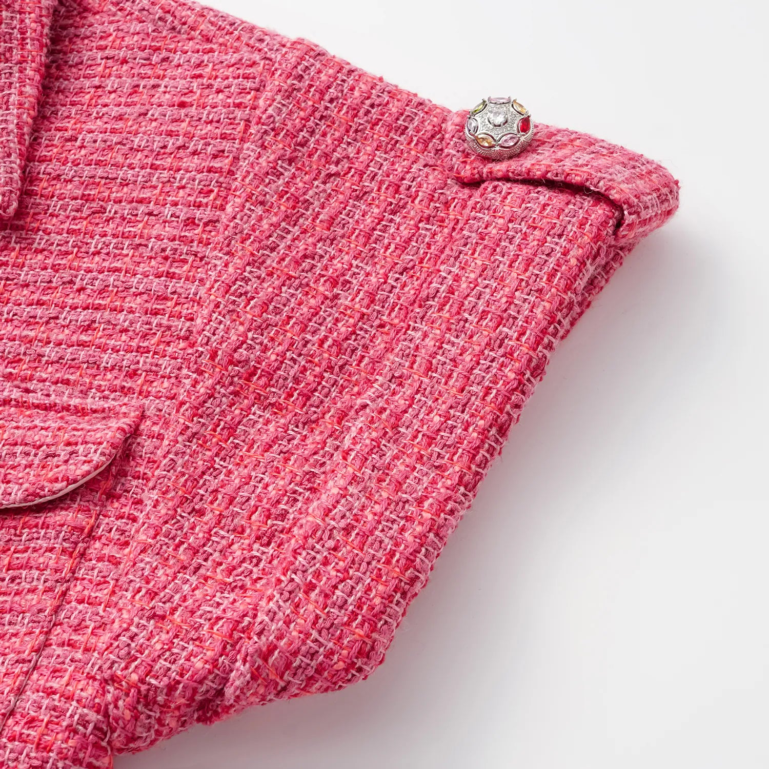 “午後洛杉磯”花呢連身褲—Rasberry Sorbet