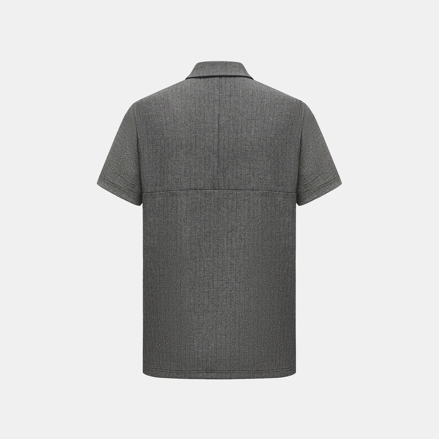 [Men’s Series] “Essential Golf Collection” Technical Fabric Polo Shirt – Black 