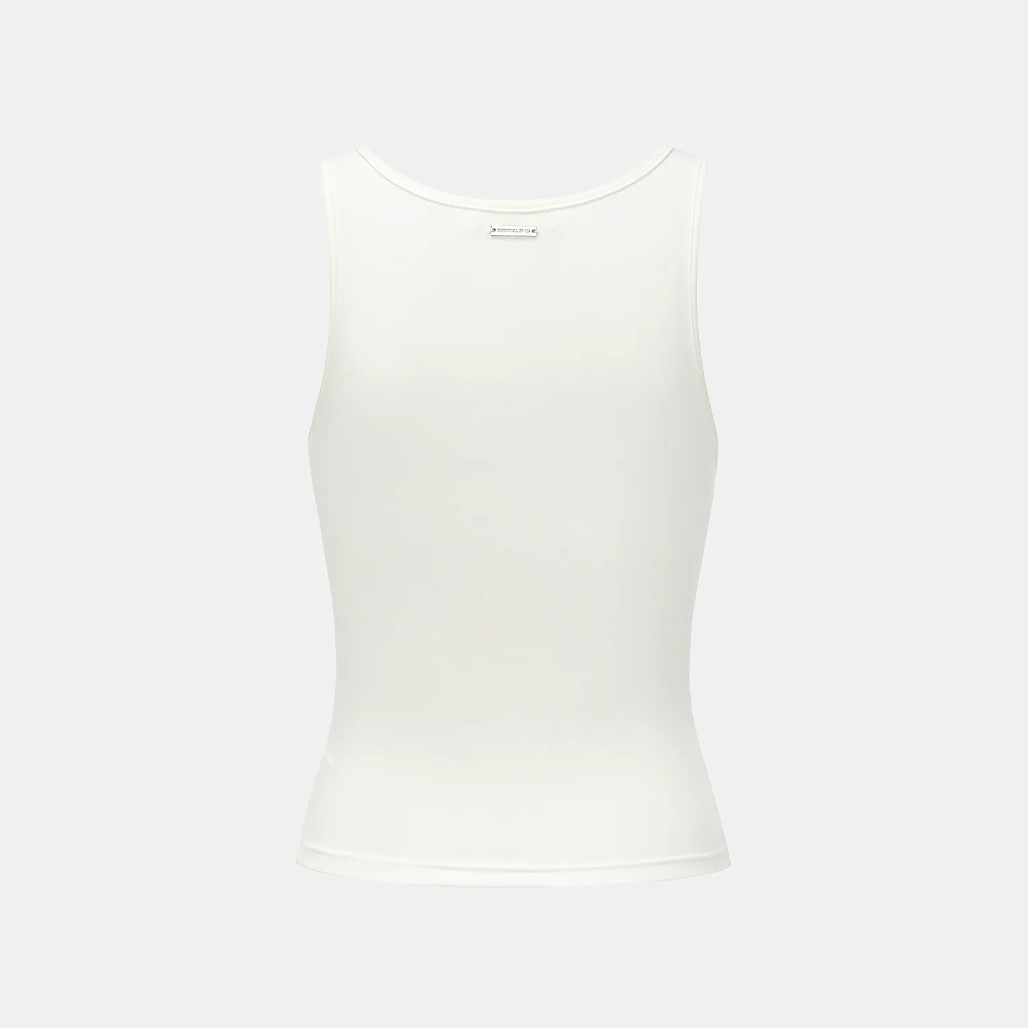 “精緻日常” 超柔莫代爾背心/直腿褲套裝— 白