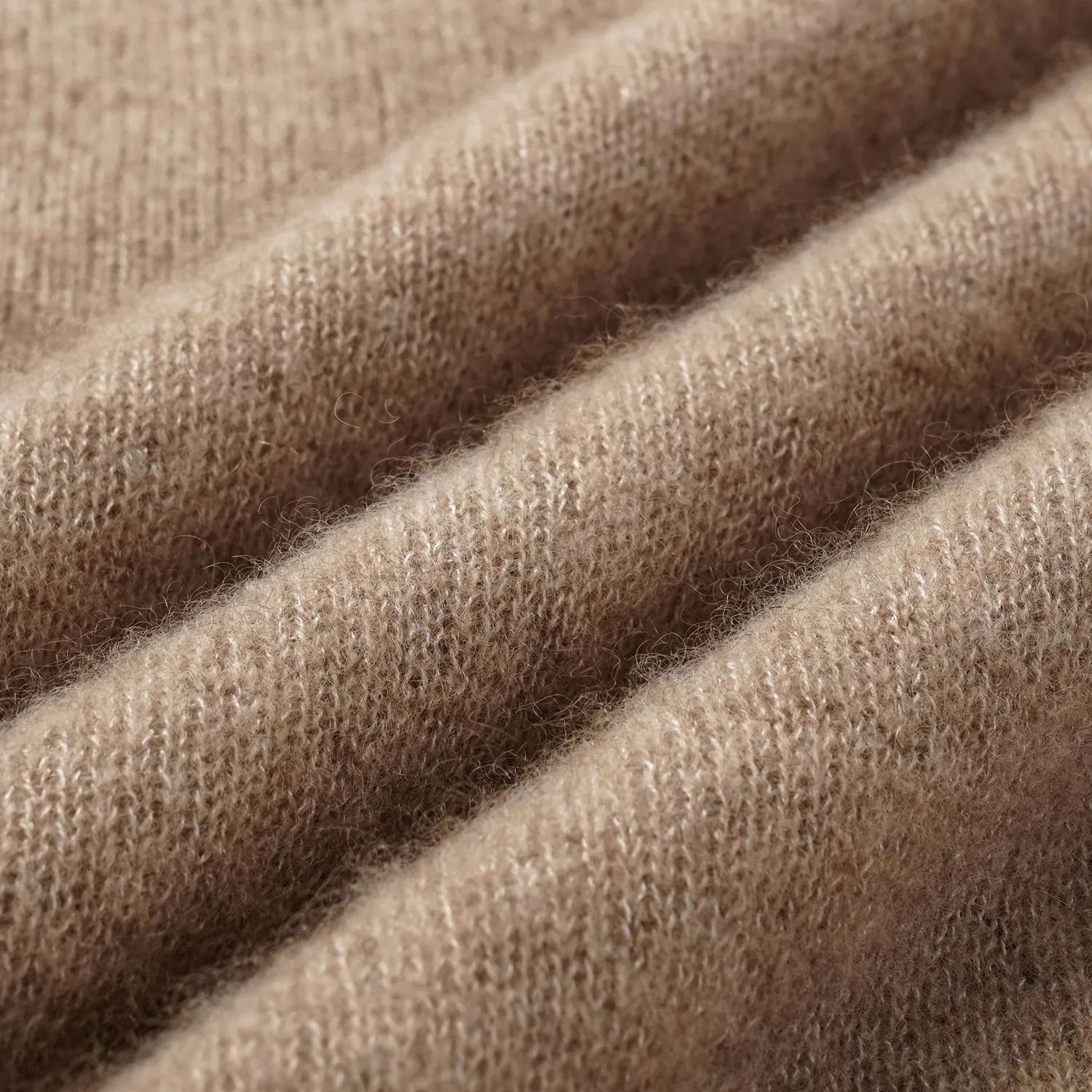 Autumn Diary Silk Cashmere 3/4 Sleeve Top—Earl Grey 