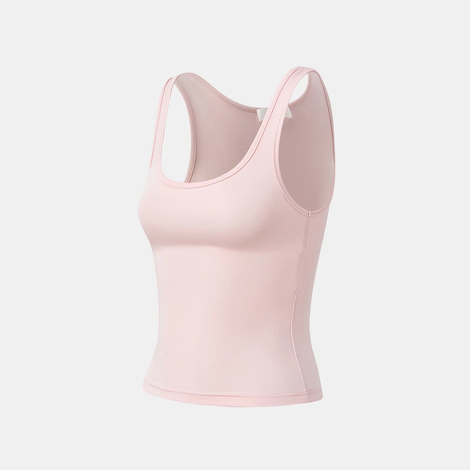 “精緻日常” 超柔莫代爾背心/直腿褲套裝— 櫻花粉