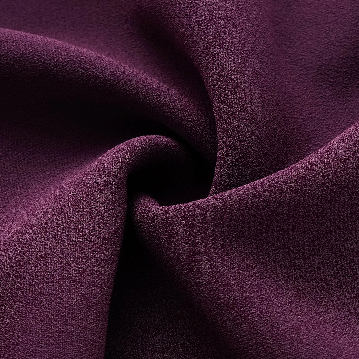 “Speak Sleek.” 抗皺肌理醋酸九分褲—葡萄紫