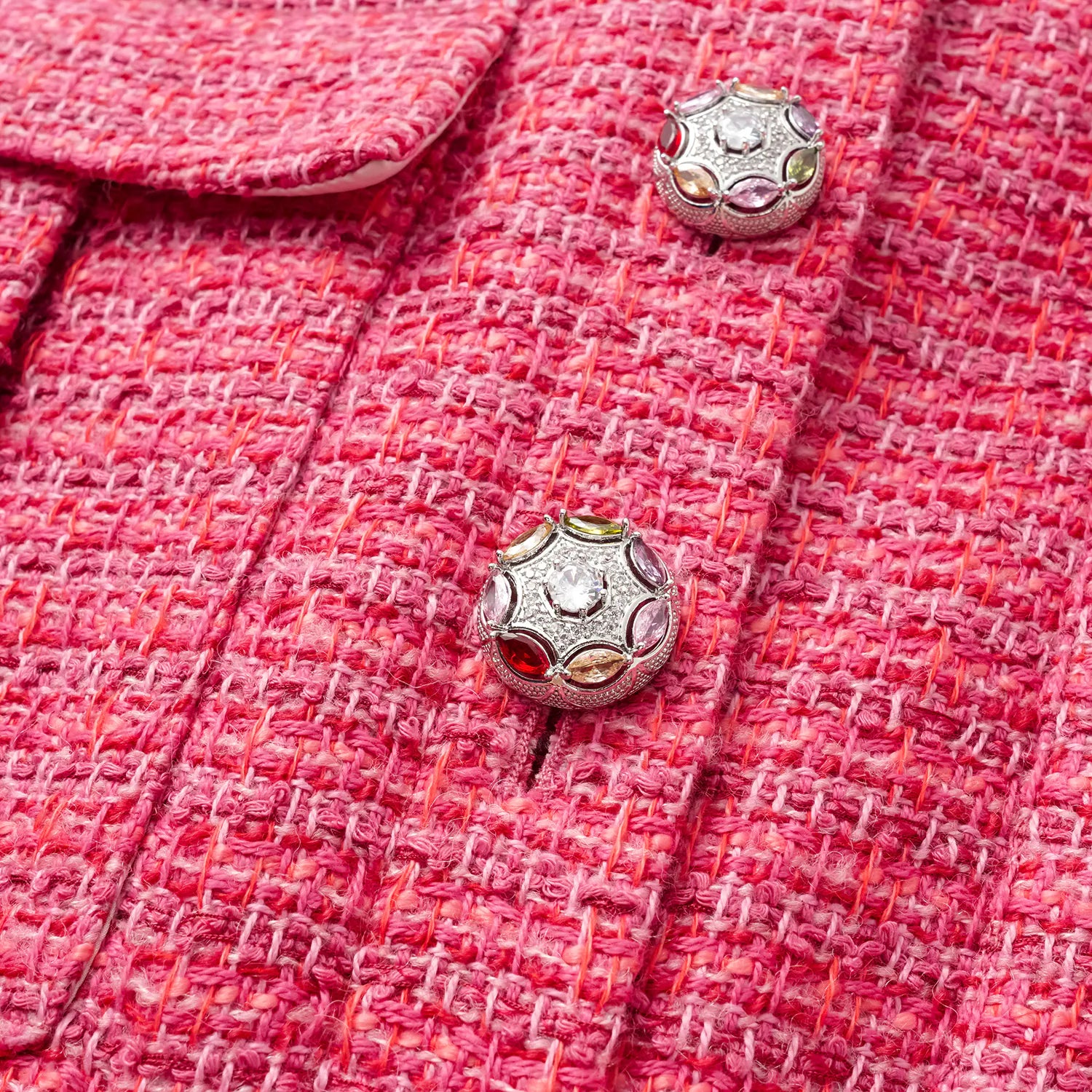 “午後洛杉磯”花呢連身褲—Rasberry Sorbet