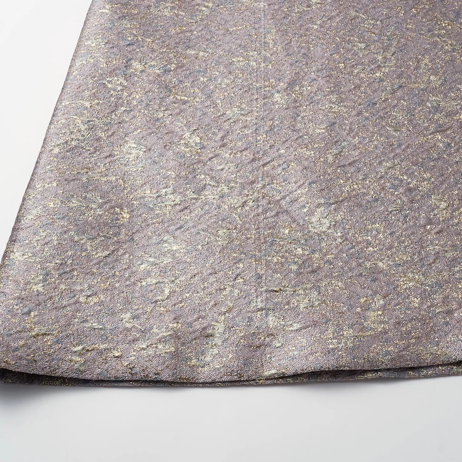 "Imperial Garden Gala" 義大利製提花面料新中式立裁輕國風長洋裝—紫藤繞翠