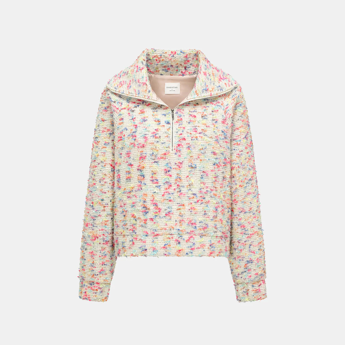 “Tokyo Hours” 花呢休閒大翻領上衣—白多彩