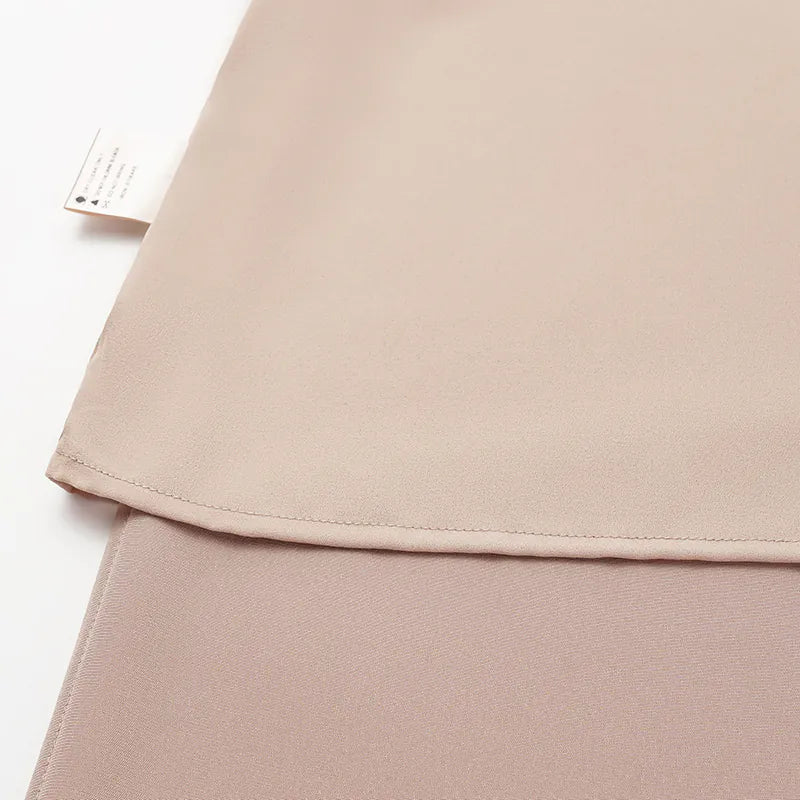 "Easy-Go Chic" Acetate Tank Dress — N0.1 Champagne Gold 