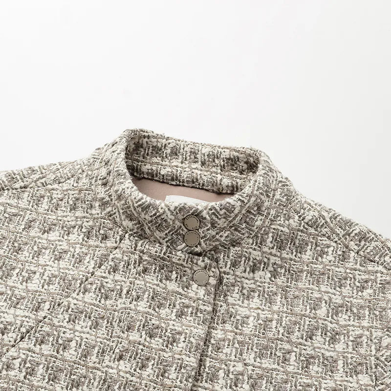 “Weekend at Monaco.” Tweed casual jacket—Grey Check 