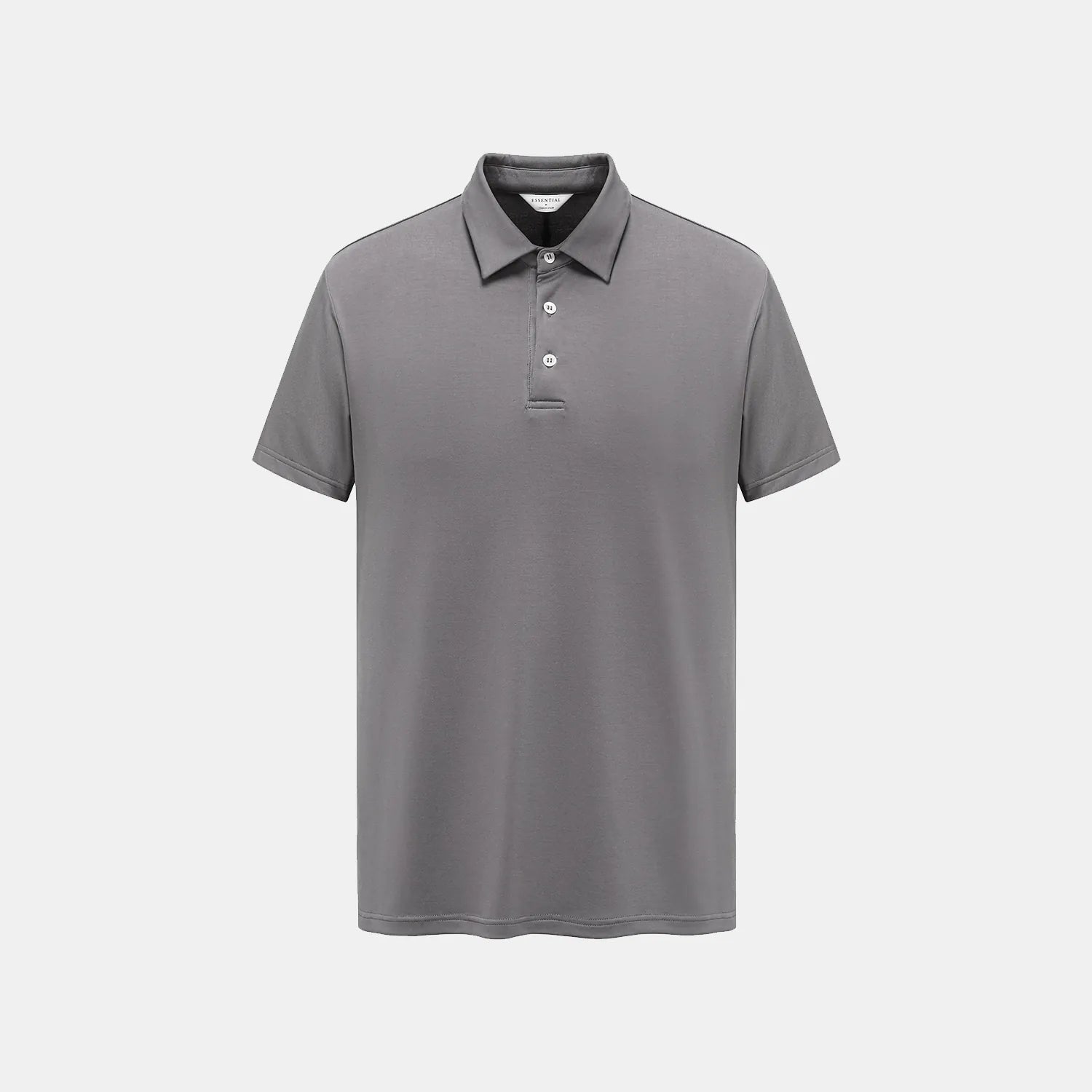 【男士系列】 “精緻日常” 超柔莫代爾POLO衫— 灰