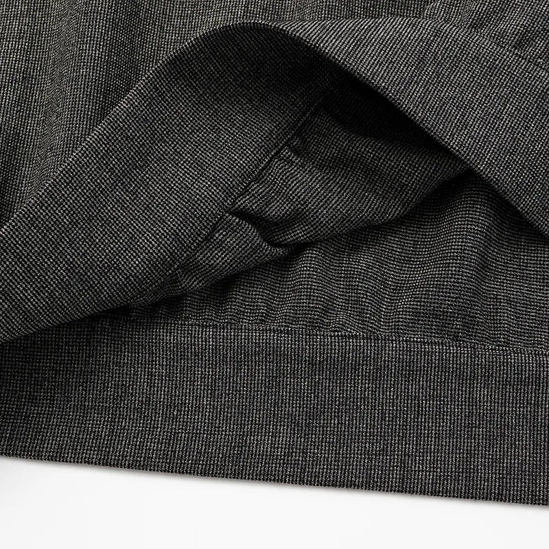 Essential Golf Collection Technical Fabric Relaxed 3/4 Sleeve Top — Black 