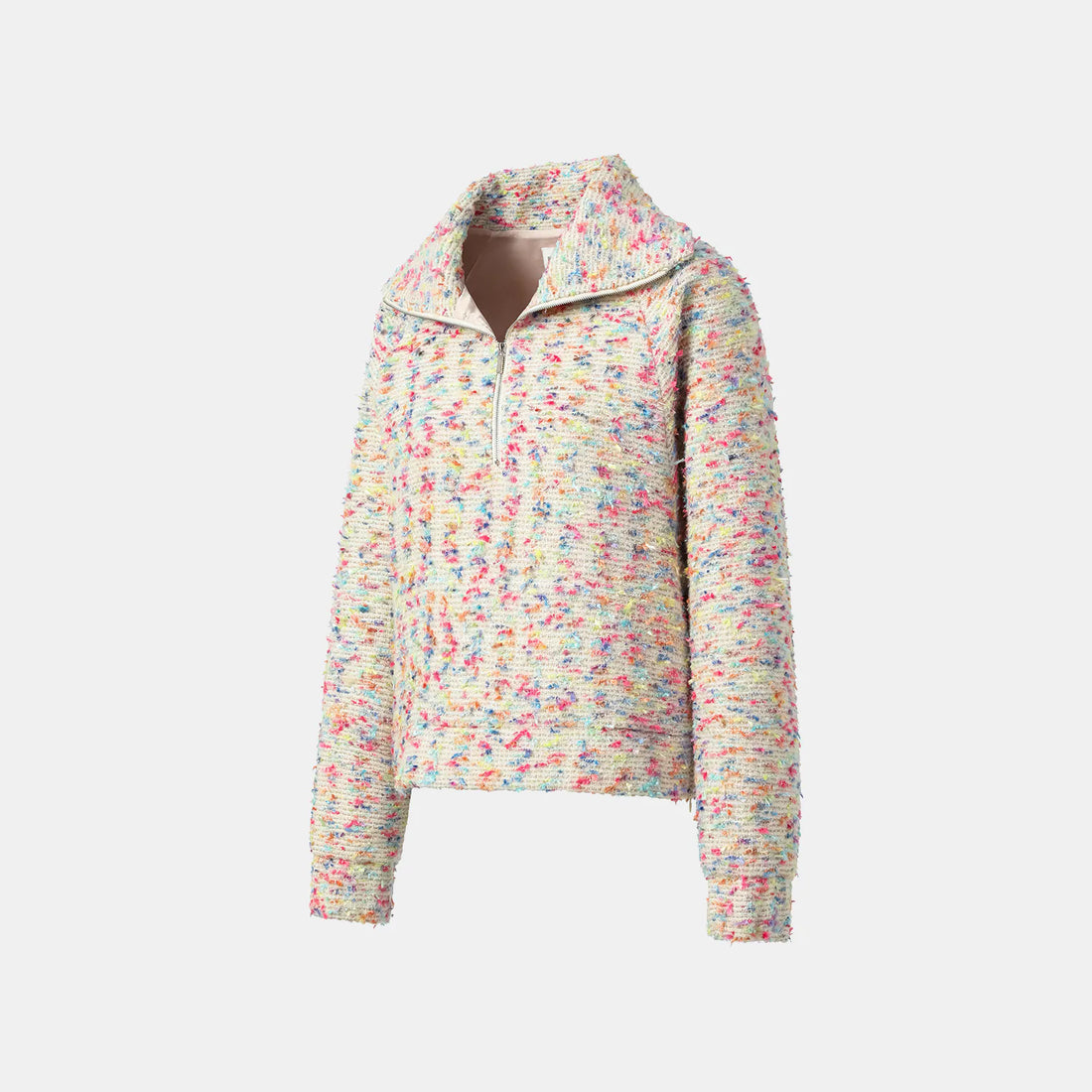 “Tokyo Hours” 花呢休閒大翻領上衣—白多彩