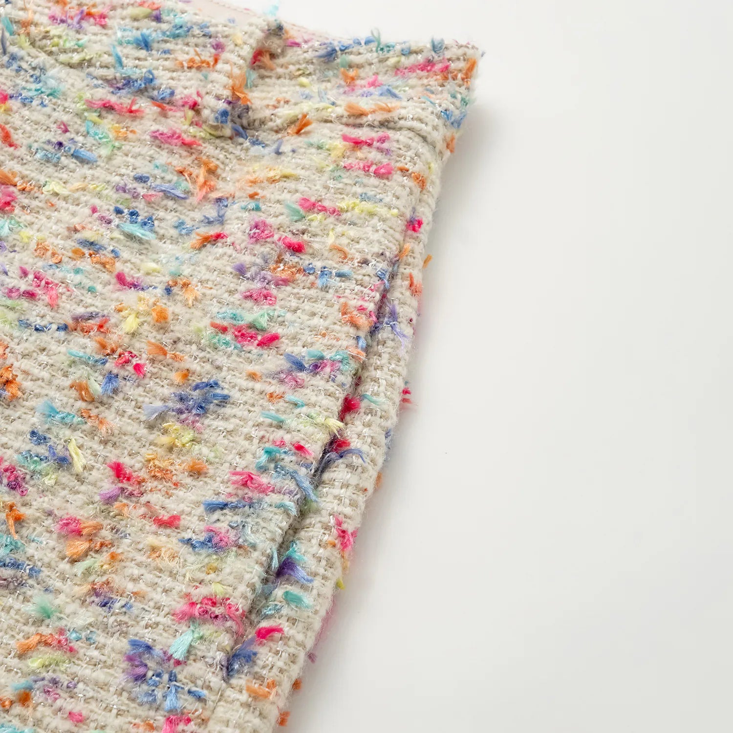 “Tokyo Hours” 花呢休閒大翻領短褲—白多彩