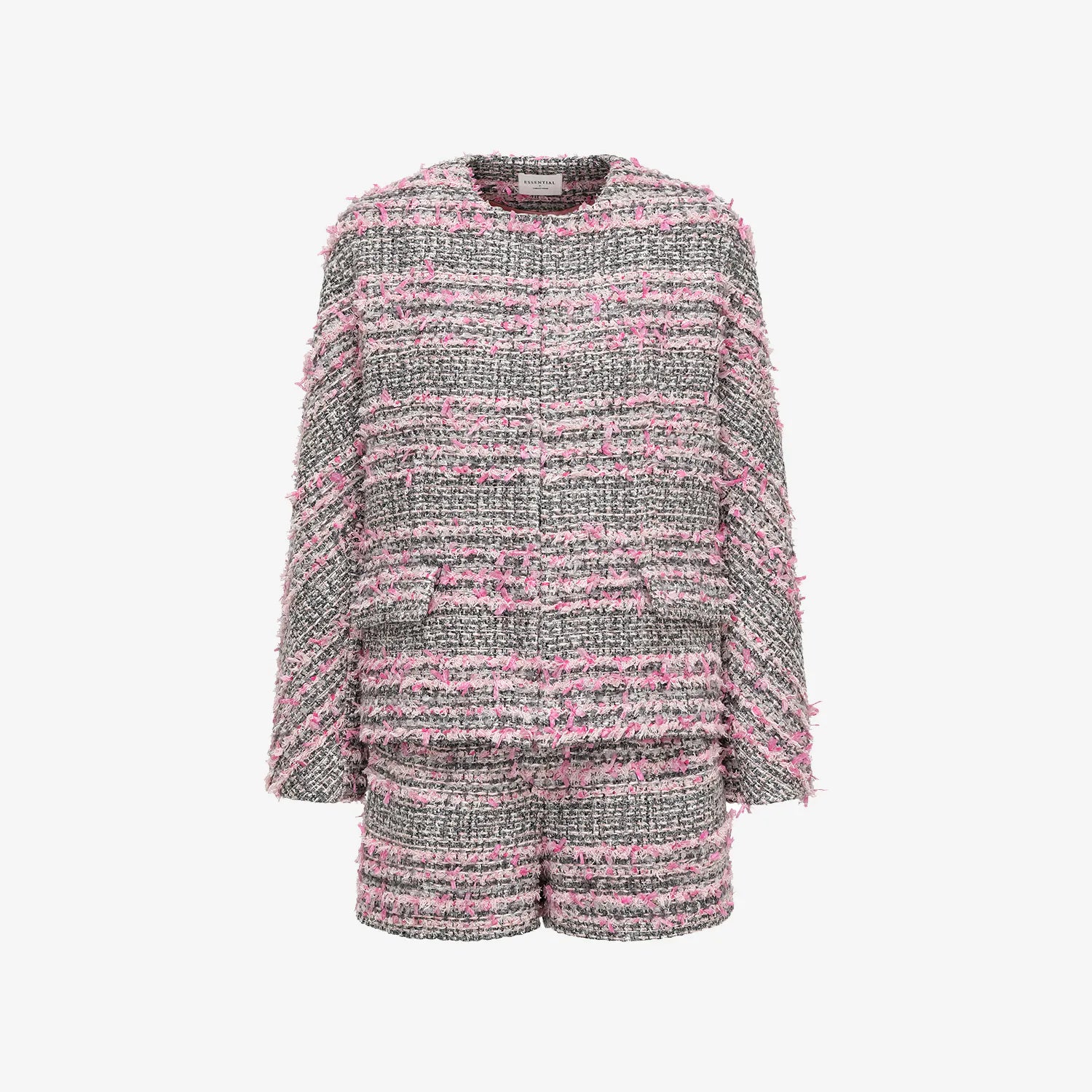 “午後洛杉磯” Oversized 花呢外套