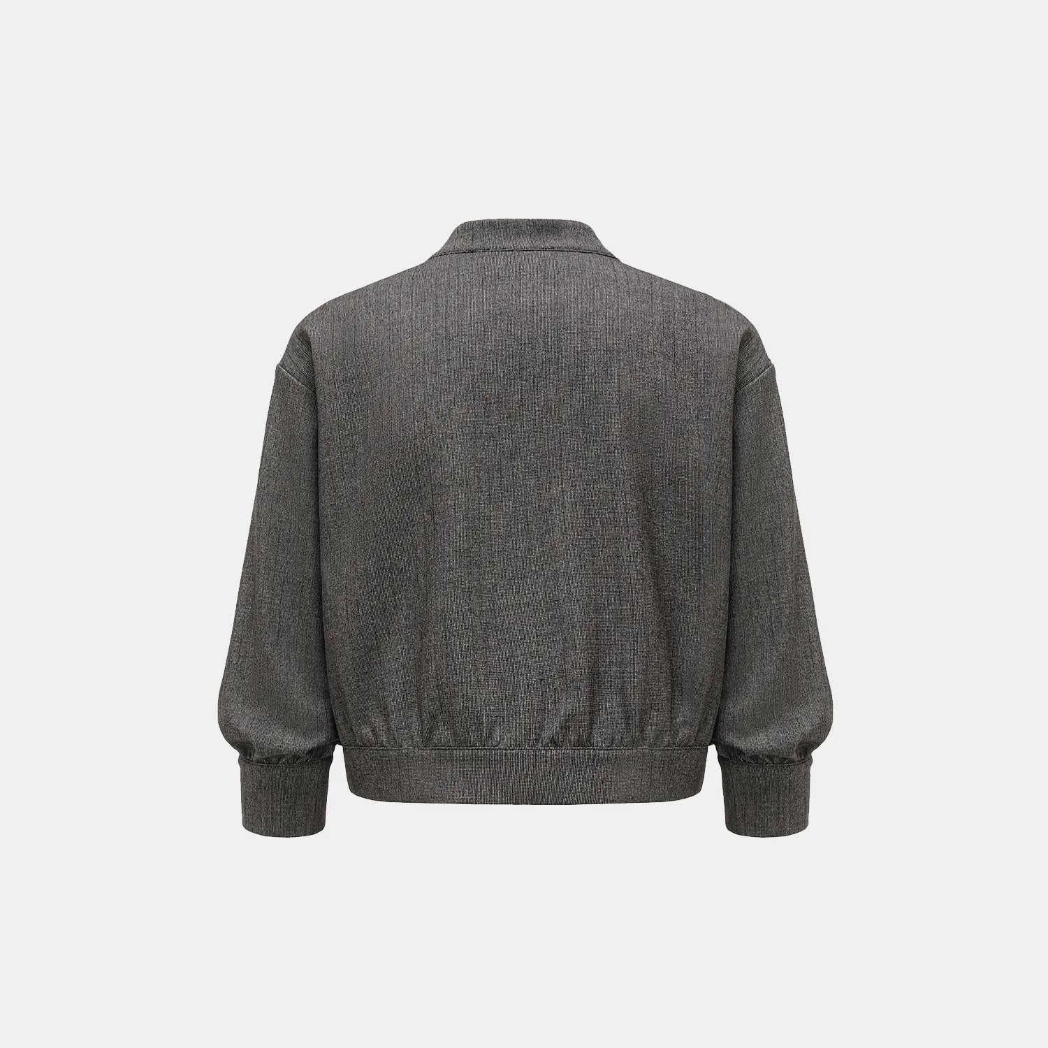 Essential Golf Collection Technical Fabric Relaxed 3/4 Sleeve Top — Black 