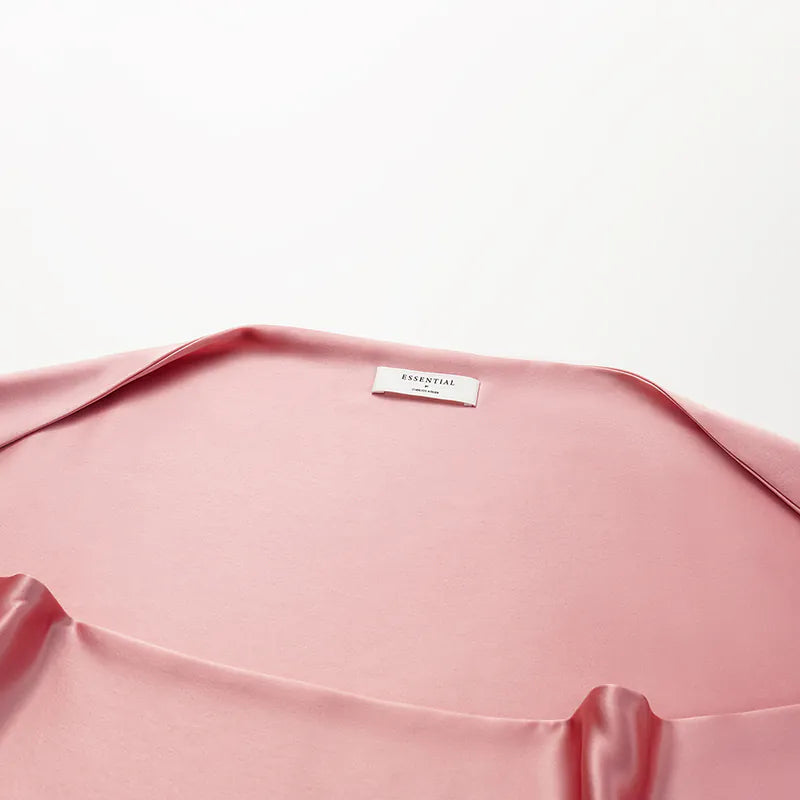 "Summer Diary" 醋酸披肩 — 玫瑰粉