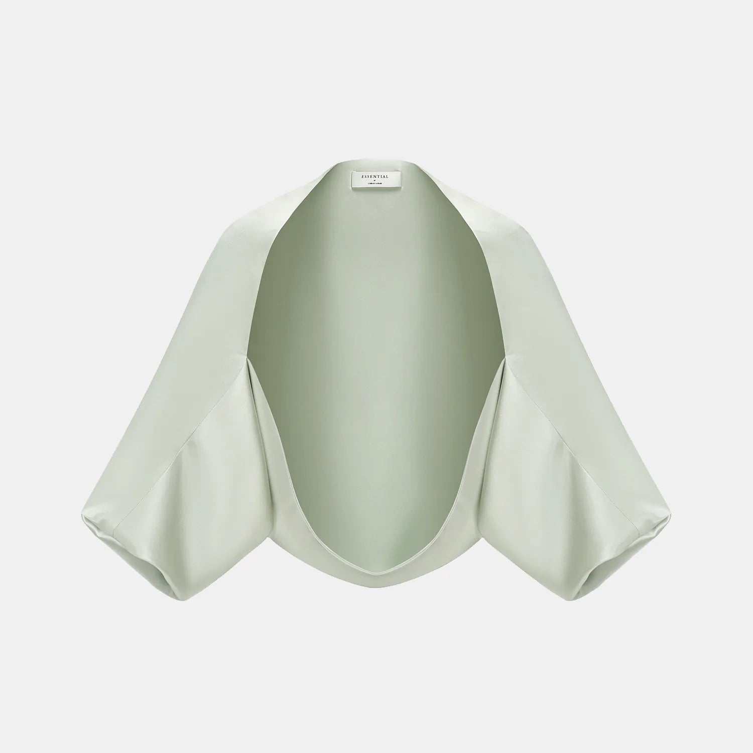 "Summer Diary" acetate shawl — mint green 