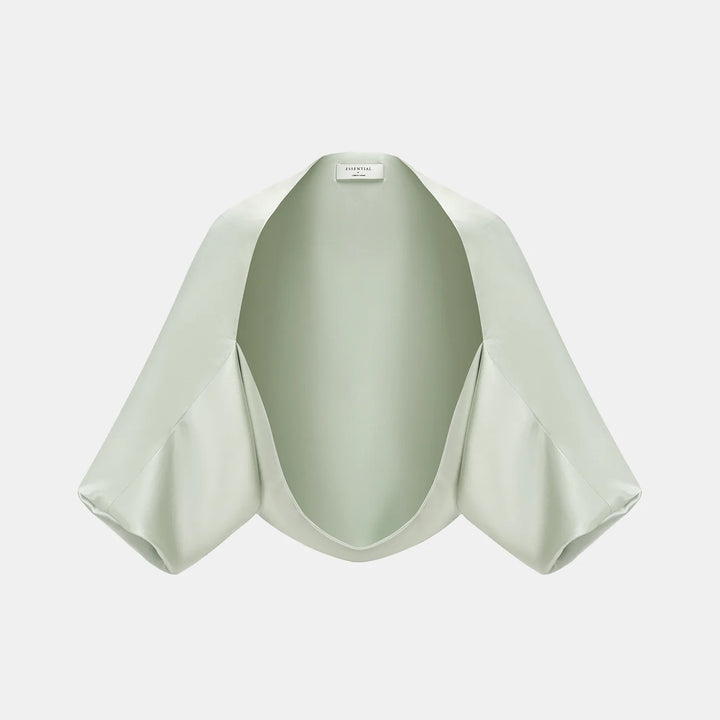 "Summer Diary" acetate shawl — mint green 