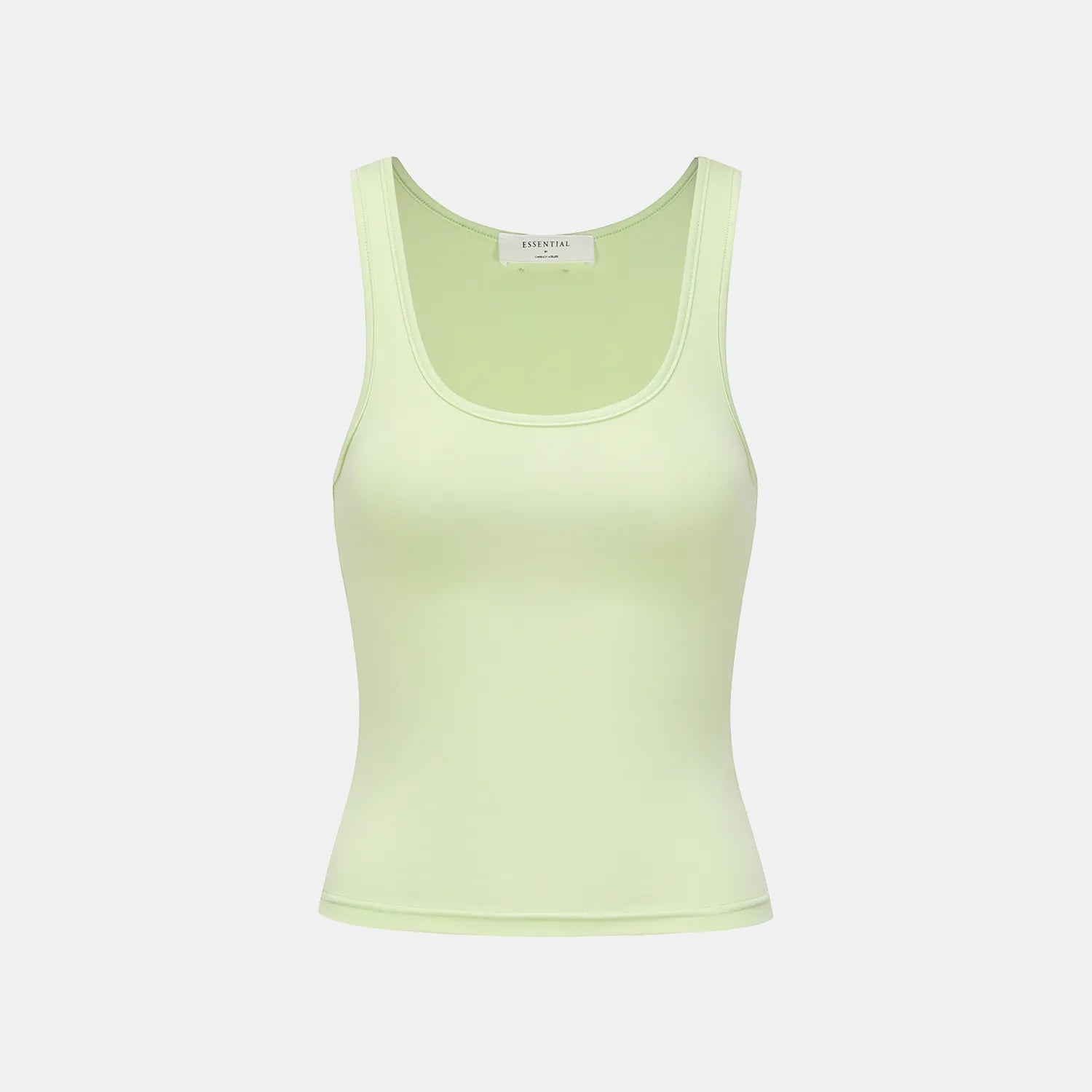 “精緻日常” 超柔莫代爾背心/直腿褲套裝— 薄荷綠