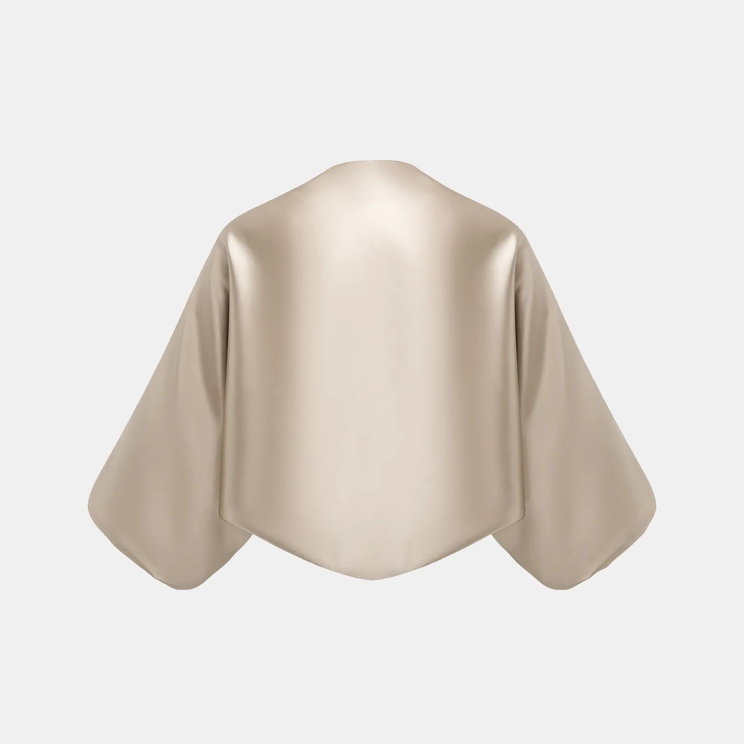 "Summer Diary" Acetate Shawl - Matt Gold 